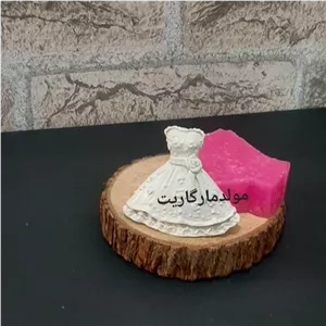 قالب سیلیکونی گیفت عروس ارتفاع 5.5 سانت و عرض 6سانت خانمان مدل 358742