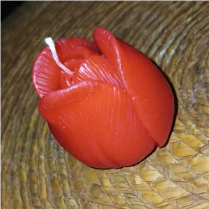 شمع غنچه گل رز خانمان مدل 332630