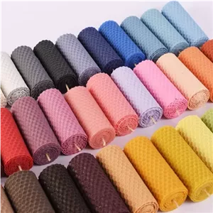 شمع موم عسل بیزوکس در ررنگ های مختلف خانمان مدل 330502