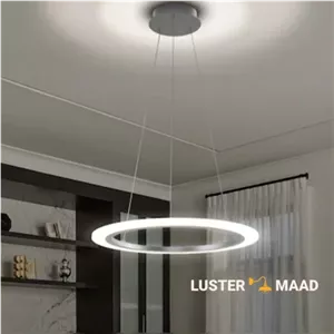لوستر دایره پلکسی ماد سایز 50 سه حالته آفتابی مهتابی نچرال خانمان مدل 348776