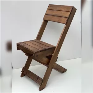 صندلی چوبی تاشو طرح ایکیا ارسال خانمان مدل 332618