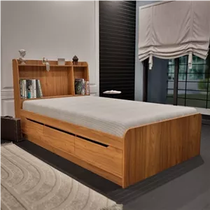 تخت خواب مدل B-08 ام دی اف درجه 1 خانمان مدل 327920