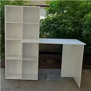 میز تحریر کلاسیک مدل سفید خانمان مدل 316462