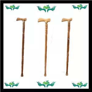 عصا چوبی طرح دار راش خانمان مدل 347219