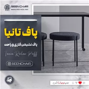 پاف نشمین فلزی تانیا خانمان مدل 321602