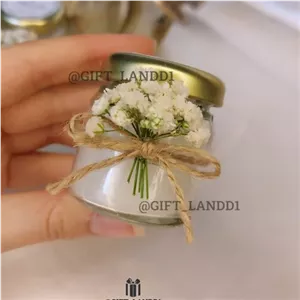 گیفت عروسی عقد بله برون مدل شمع خانمان مدل 337139