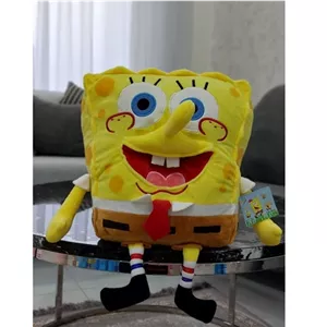 عروسک پولیشی باب اسفنجی سایز 35 سانتی متر خانمان مدل 368125