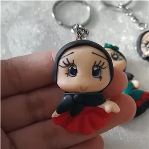عروسک خمیری محجبه محرمی خانمان مدل 368620