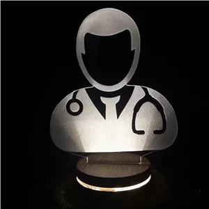 بالبینگ آباژور شبخواب چراغ خواب سه بعدی روز پزشک خانمان مدل 324708