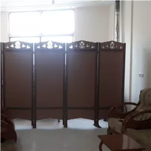 پاراوان ساده عریض 280 سانتی خانمان مدل 319202