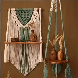 شلف مکرومه بافی آذین خانمان مدل 359435