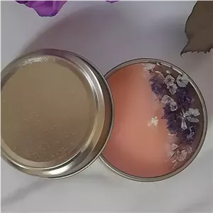 شمع معطر قوطی فلزی دررنگ وعطردلخواه قابل سفارش درطرح های متنوع قابل اجراس خانمان مدل 333133