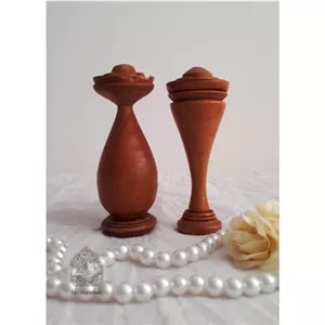 تندیس چوبی خراطی شده طرح