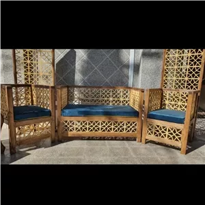 مبلمان 7 نفره سنتی طرح ایرانی تحویل در باربری مقصد خانمان مدل 324029