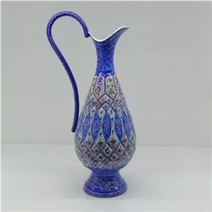 پارچ صراحی 25 سانتی مینا خانمان مدل 339435