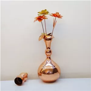 گلدان مسی یا تنگ مسی دست ساز زنجان خانمان مدل 339570
