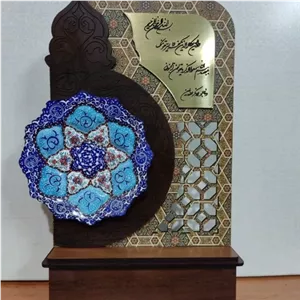 تندیس های میناکاری مناسب هدیه روز پزشک خانمان مدل 340222 