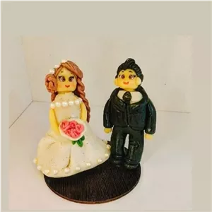 عروسک عروس وداماد خانمان مدل 374379
