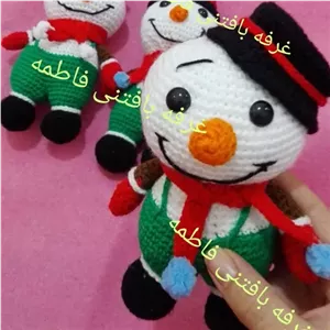 آدم برفی -عروسک زمستانی -یلدا-دلقک خانمان مدل 368348