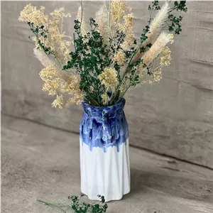 گلدان فیروزه ای خانمان مدل 344660