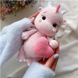 عروسک بافتنی اژدها،اژدها،دایناسور بافتنی خانمان مدل 372678