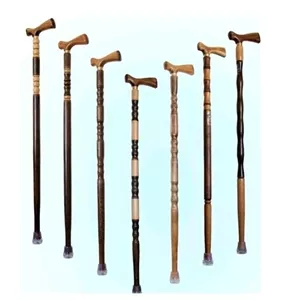 عصا چوبی طرح دار راش خانمان مدل 347428