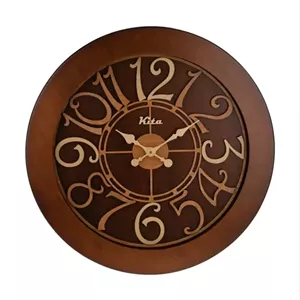 ساعت دیواری چوبی کیتا مدل رویال کد CKS 649-C60 - خانمان مدل 341296