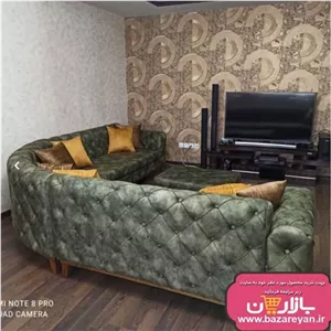 مبل ال هفت نفره با میز وسط کد 02 خانمان مدل 324272