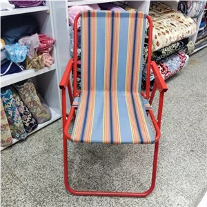 صندلی تاشو مبله مخصوص ساحل، مسافرت و باغ ویلا خانمان مدل 323796