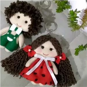 عروسک یلدایی قیمت عمده بالای ده عدد خانمان مدل 372613