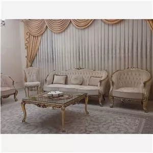 مبل 7 نفره مدل استیل زمرد کد 120 خانمان مدل 323141
