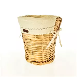 سطل حصیری نی نی سیس مدل گلدوزی خانمان مدل 346702