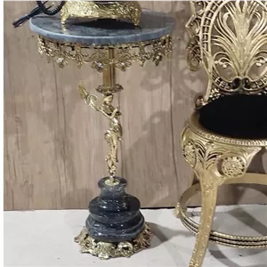 میز فرشته برنز سنگ دوبل ارتفاع 70 خانمان مدل 315385