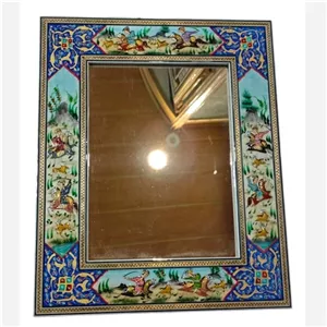 آینه مینیاتور طرح چوگان28 در 34 خانمان مدل 349869