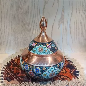 قندان مسی مس و پرداز خانمان مدل 341230