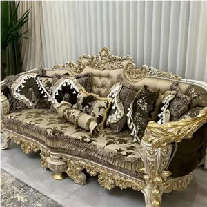 مبل سلطنتی استیل مدل رز سفیدارسال با باربری خانمان مدل 323925