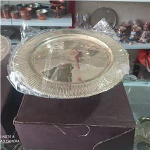 شیرینی خوری برنجی هندی سایز3 خانمان مدل 338022 