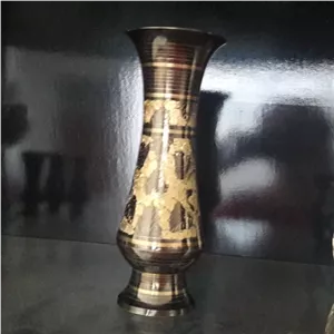 گلدان برنز هندی تکی خانمان مدل 343707