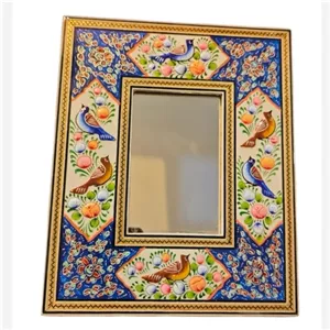 آینه هفت سین 23 در 19 مینیاتور و خاتم اعلا خانمان مدل 336190