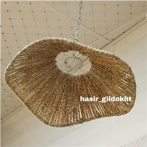 لوستر حصیری لوستر دفرمه حصیری خانمان مدل 327549