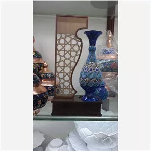 تندیس گلدان مینا کاری خانمان مدل 342653 