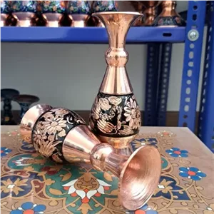 گلدان 16سانتی الماس تراش خانمان مدل 343280