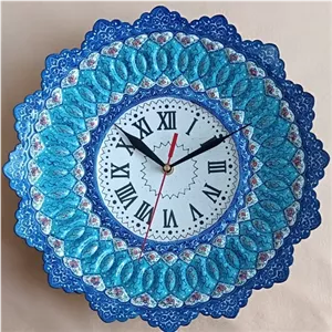ساعت دیواری مینا کاری خانمان مدل 338149 