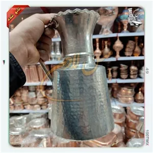 پارچ مسی قلع شده - دست ساز - مدل قدیمی و ضخیم - فروشگاه خانمان مدل 340859