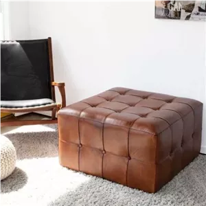 پاف چرمی با کیفیت کد 0096 خانمان مدل 321535
