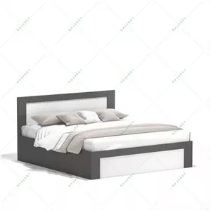 تختخواب مدل B-121 تمام ام دی اف درجه یک خانمان مدل 328367