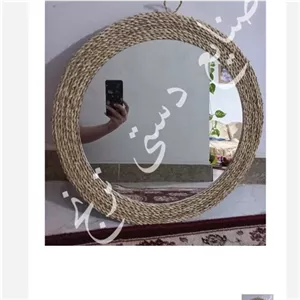 آینه. آیینه حصیری. آینه سنتی خانمان مدل 346273