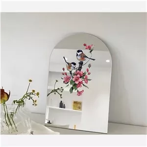 آینه دکوراتیو گل و مرغ هفت سین خانمان مدل 338083