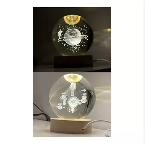 گوی چراغ دار زیر چوبی 8cm بسیار با کیفیت و زیبا خانمان مدل 328274