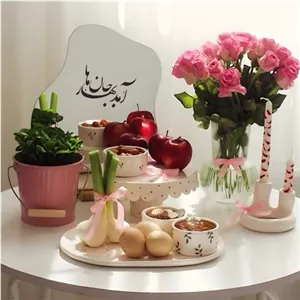 آینه هفت سین آمد بهار جان ها خانمان مدل 337809